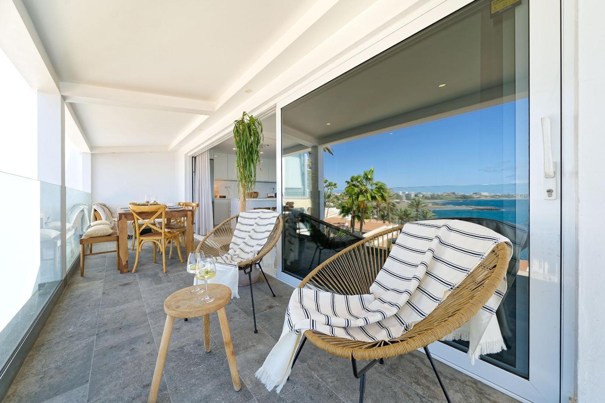 Deva Beach Boutique Apartments Maspalomas  Rum bild